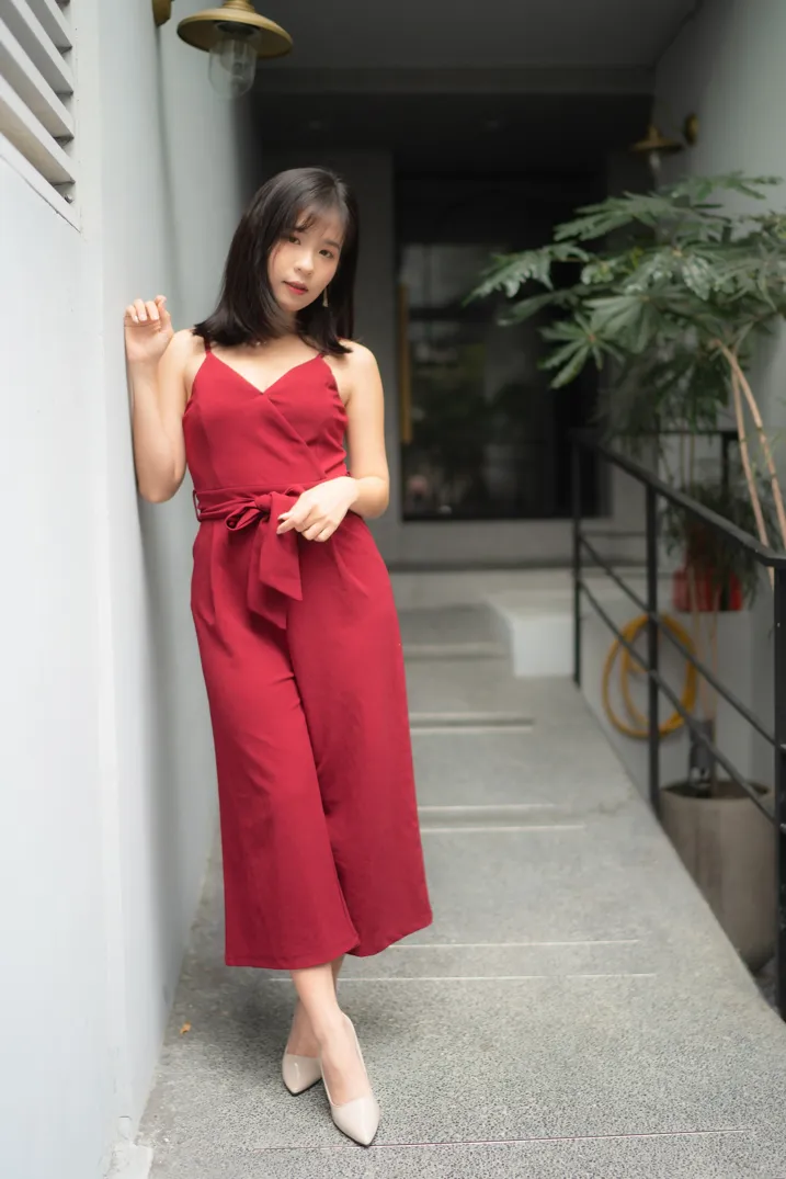 [Mzsock] NO.217 YoYo elegant jumpsuit with high heels street photography#[105P]-83