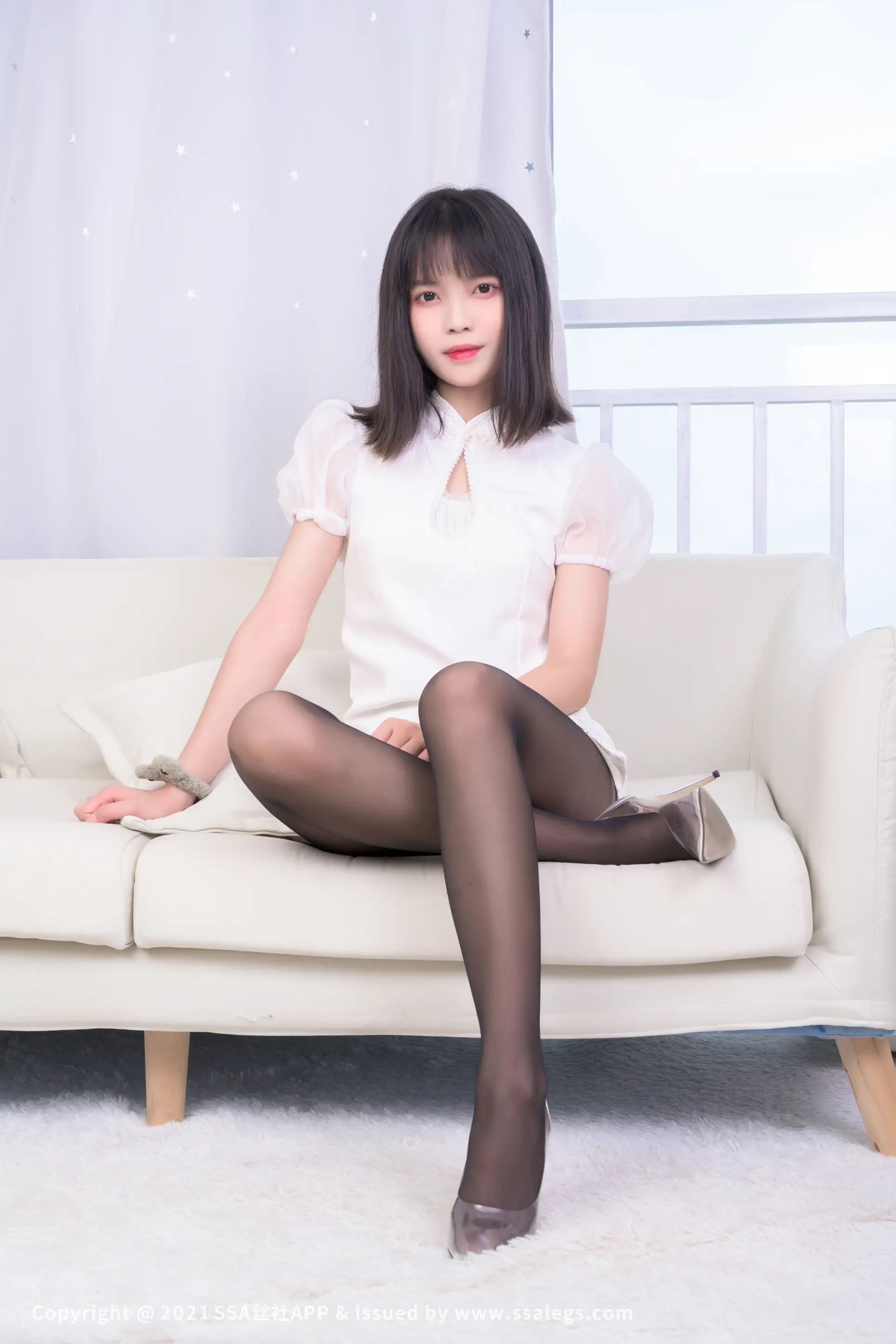 [Mzsock] NO.664 Leg model Dandan’s black stockings and beautiful feet (Part 1) silk club#[118P]-42