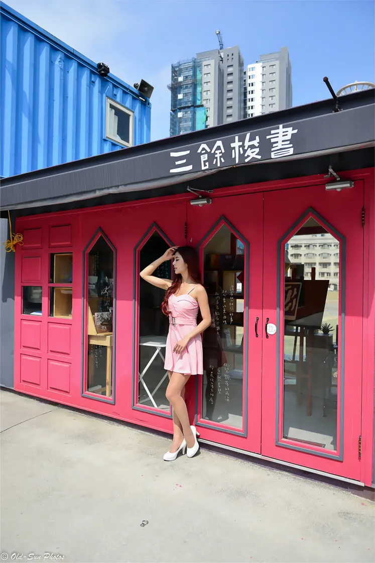 [Mzsock] NO.155 Gao Xuan pink dress, short skirt, stockings, high heels and beautiful legs street photography#[82P]-40